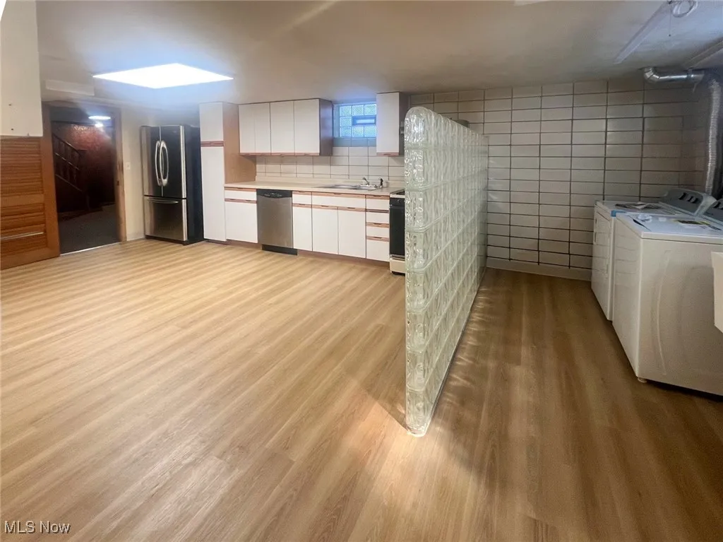 Second kitchen in basement