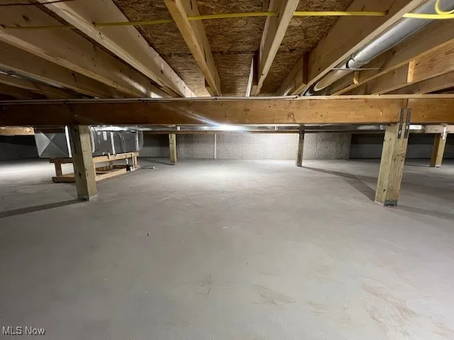 Crawl Space can be used for storage