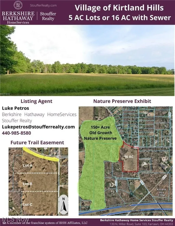 V/L Little Mountain Road, Kirtland Hills, Ohio,MLS Now Listing ID