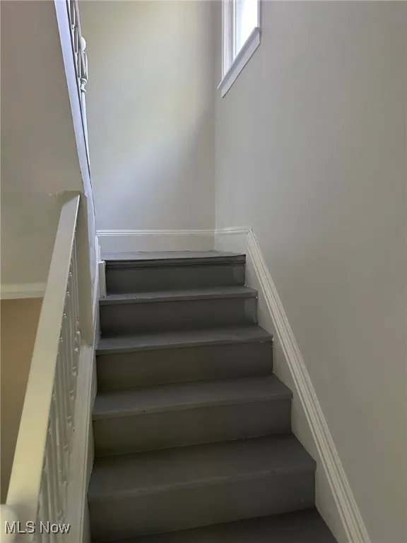 View of stairway