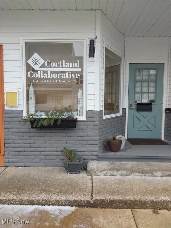 View of entrance to property