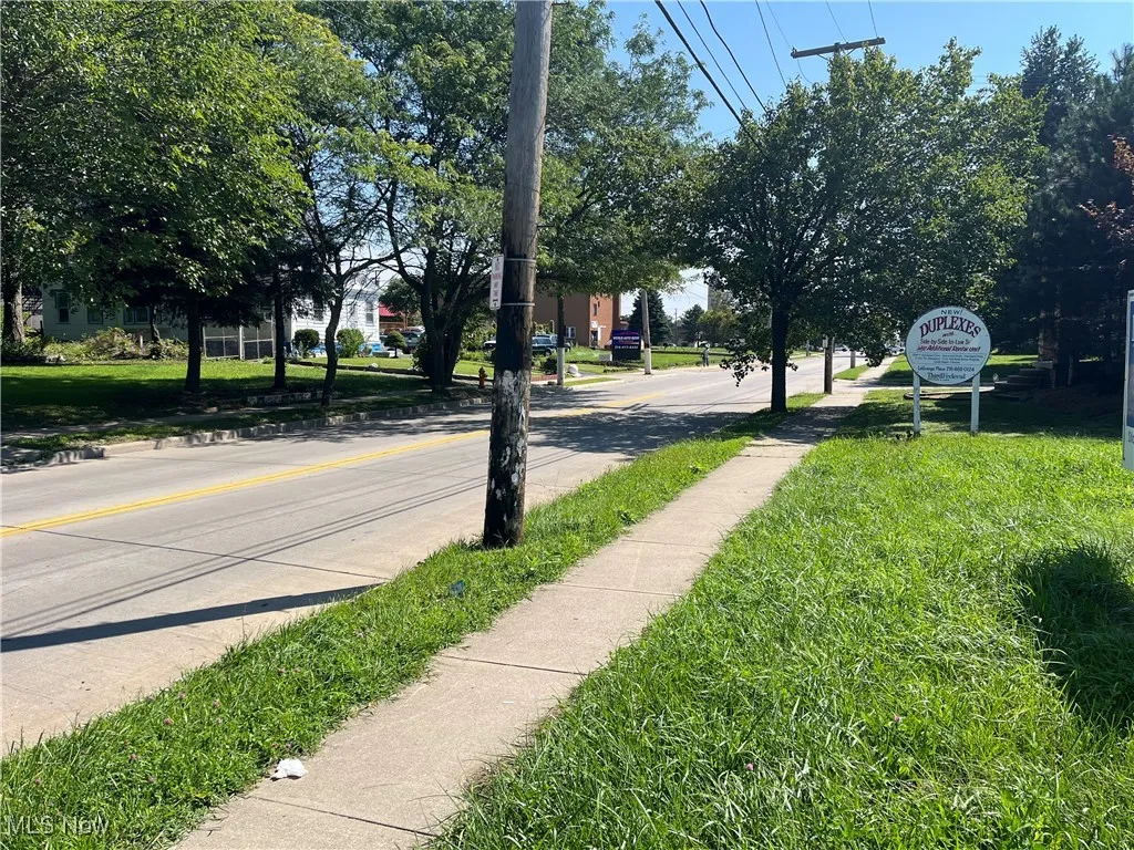 View of street featuring sidewalks and curbs