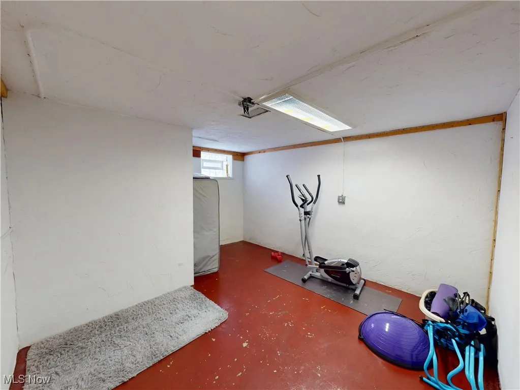 View of workout area
