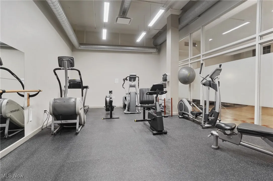 View of gym