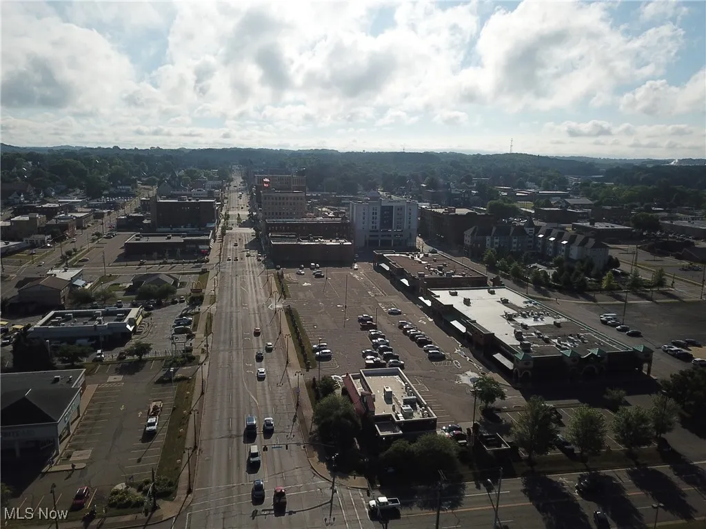 LOOKING EAST, TOWARDS CANTON.