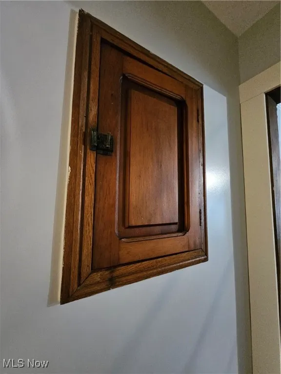 Original wood cabinet