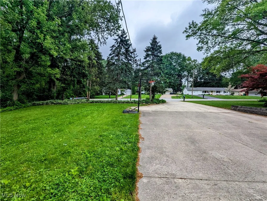 View of concrete road