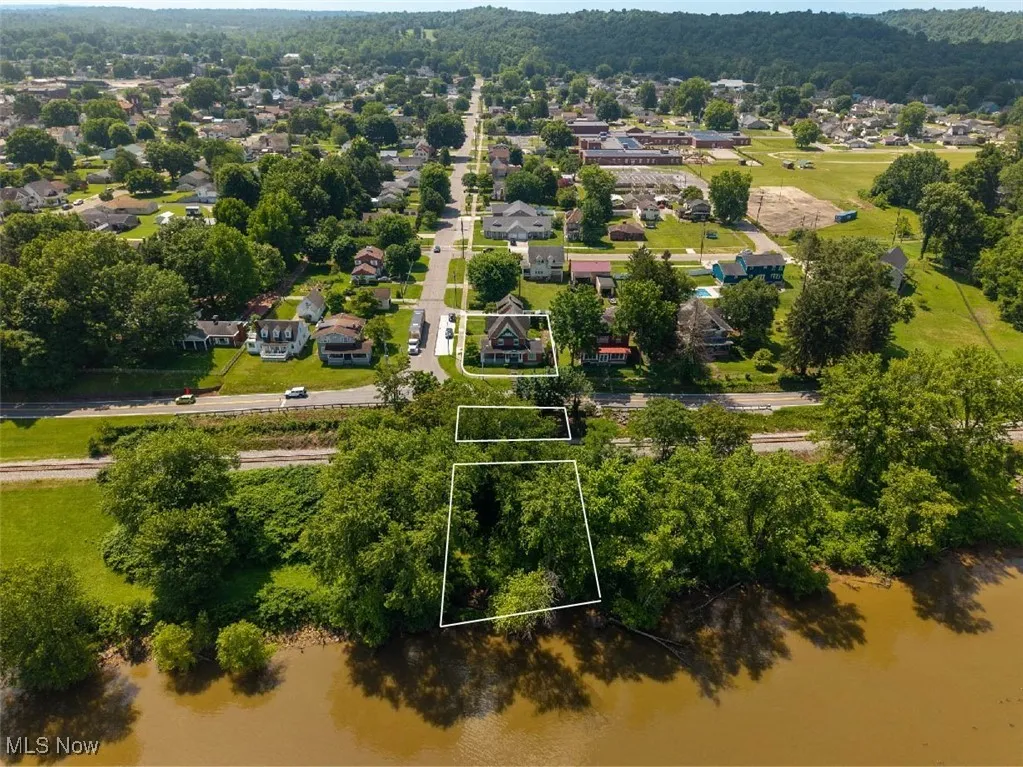 Aeiral View Showing approximate property lines