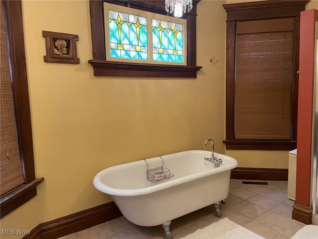 First floor full bath
