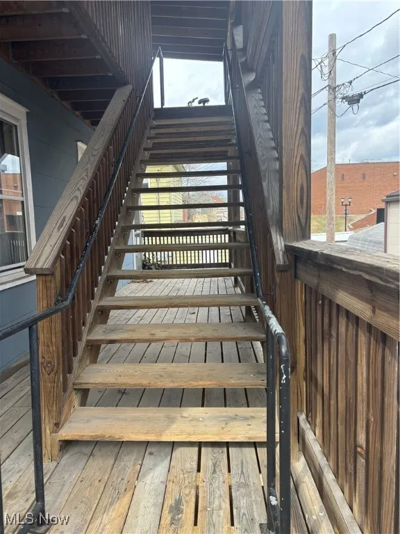 View of staircase
