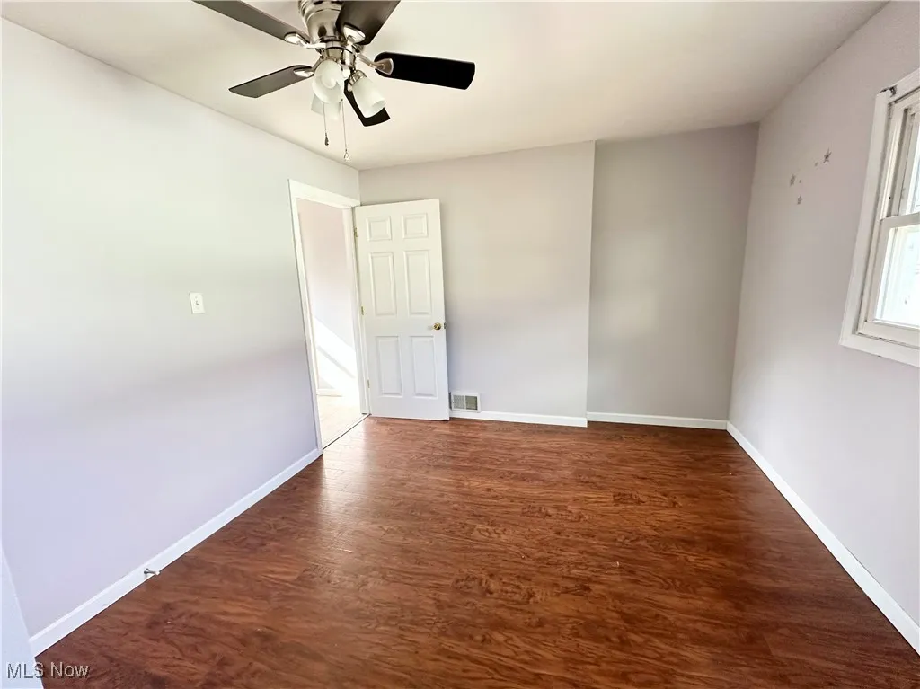 Bedroom featuring a ceiling fan