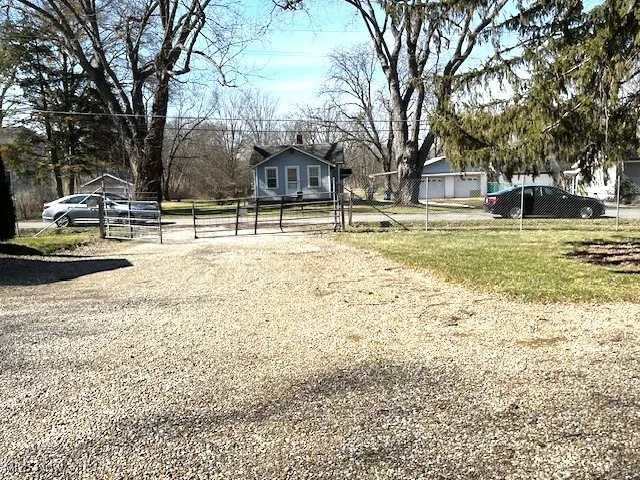 View of fence and gate