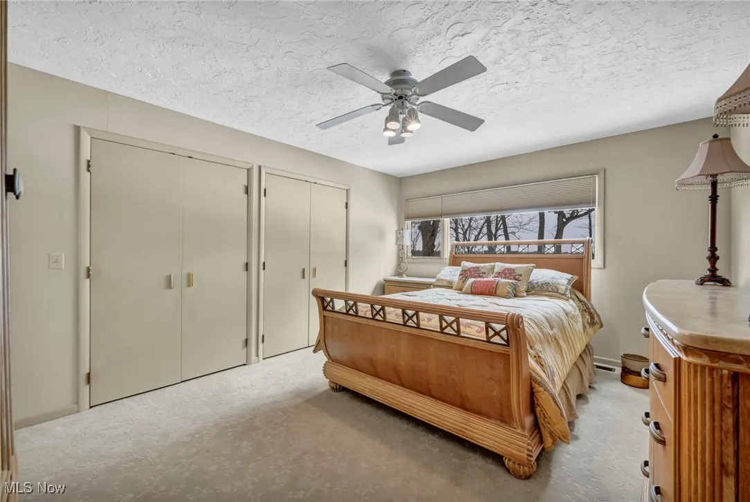 BR#3 Upstairs with double closets with built in drawers and shelves plus jack and jill bathroom.