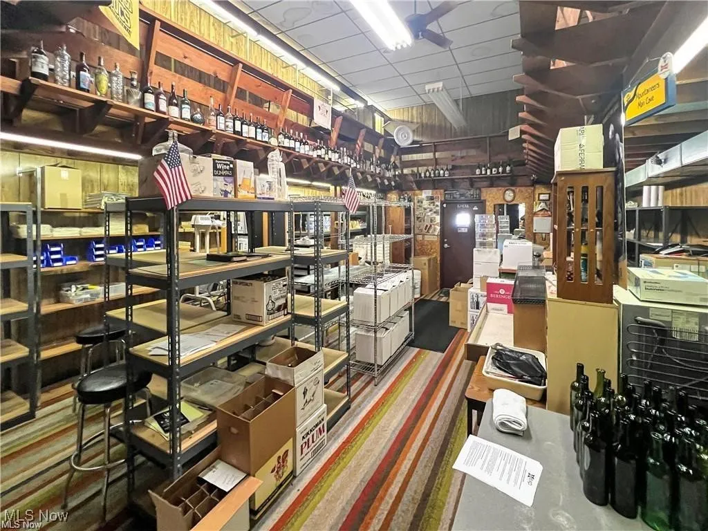 View of storage room