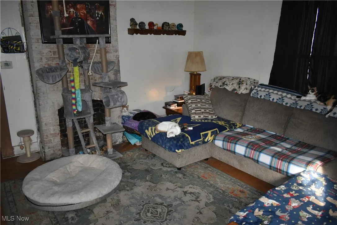 View of living area