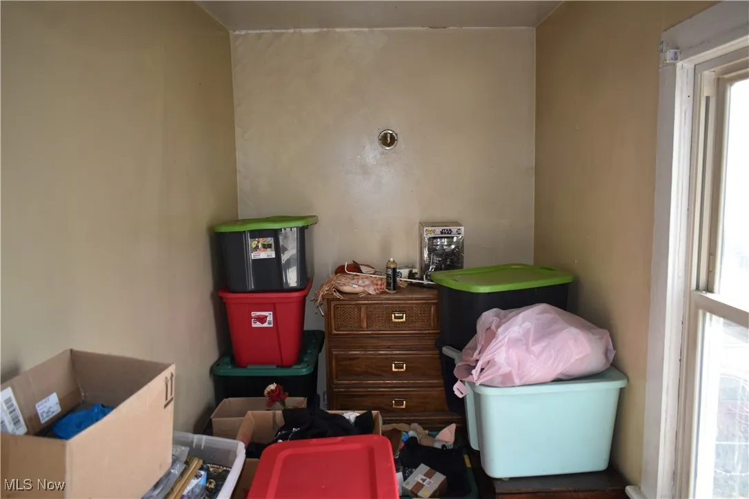 View of storage area