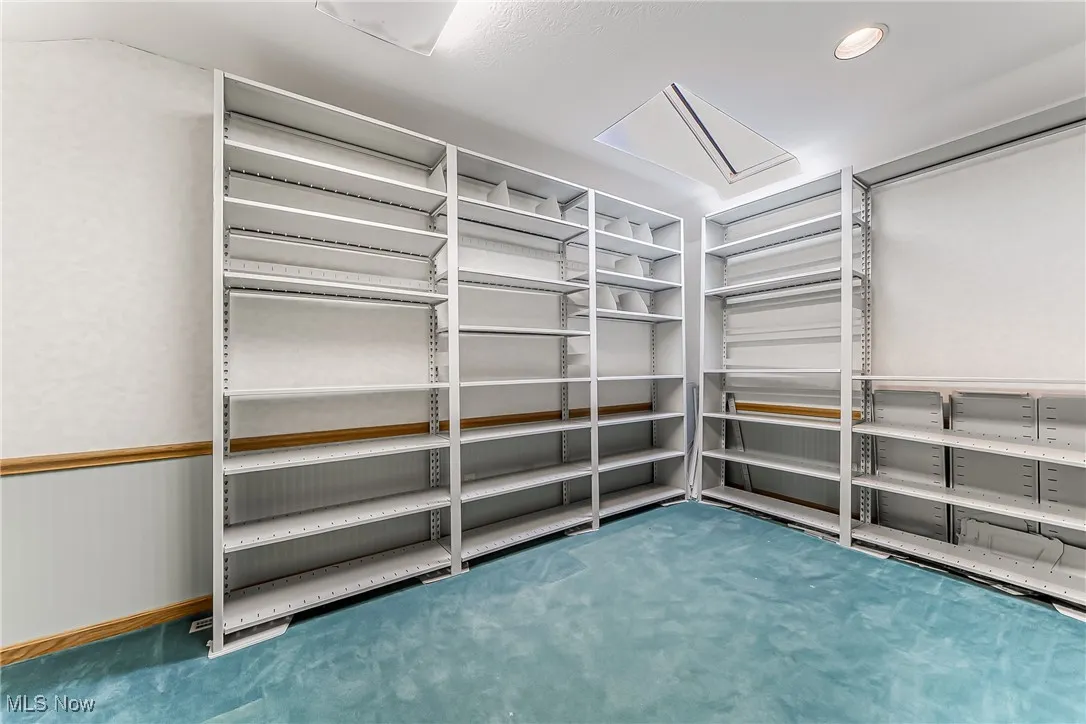 View of storage room