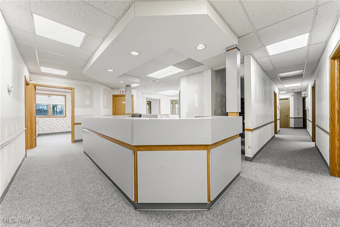 View of reception area