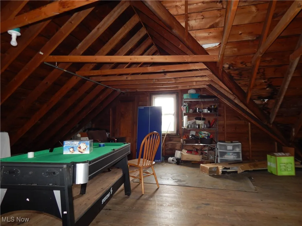 View of attic