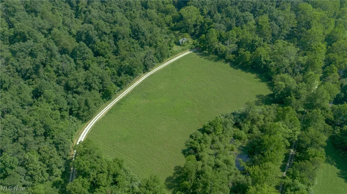 Aerial view of property's location