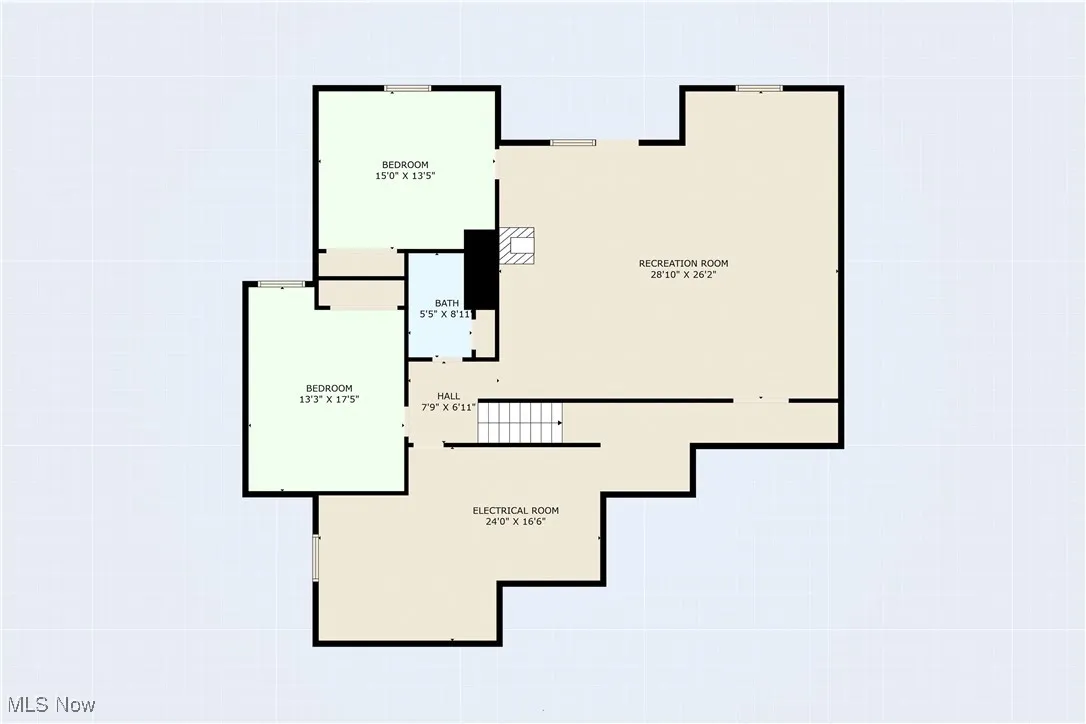 Lower Level floor plan