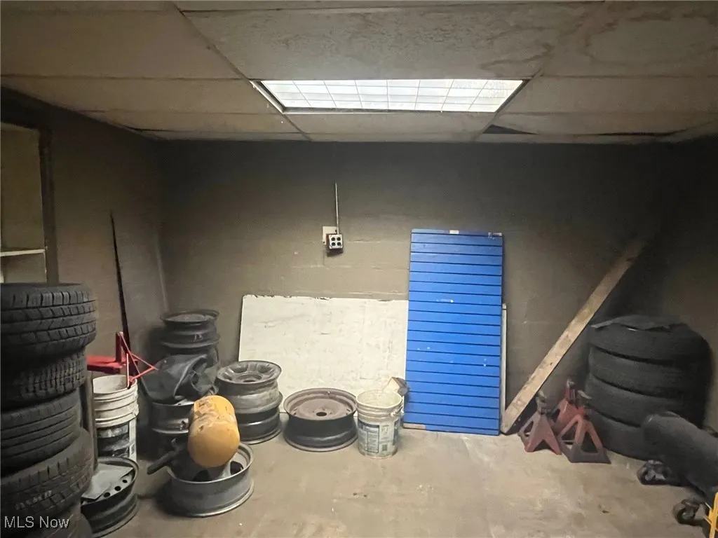 View of storage room