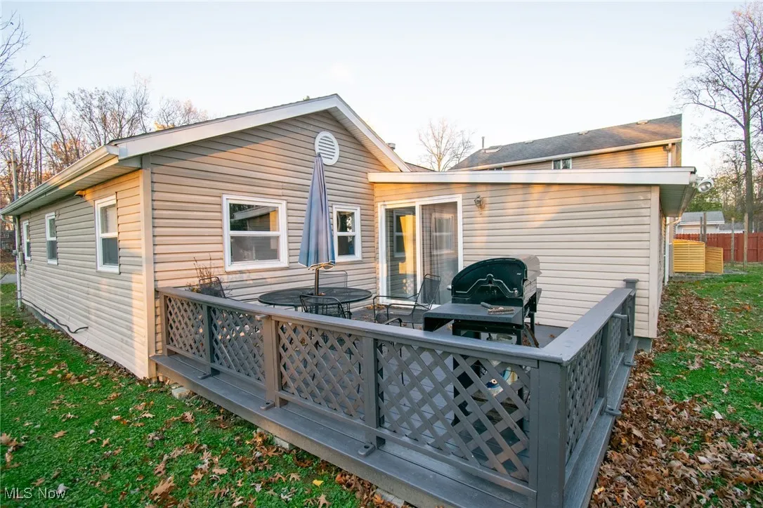 View of rear view of house