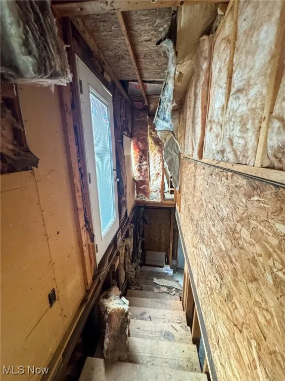 View of stairs