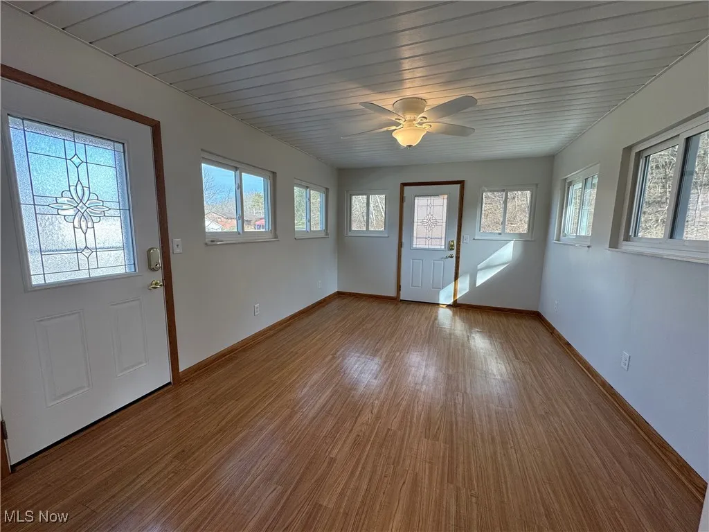 Sunroom with NEW mini split for year round temperature comfort