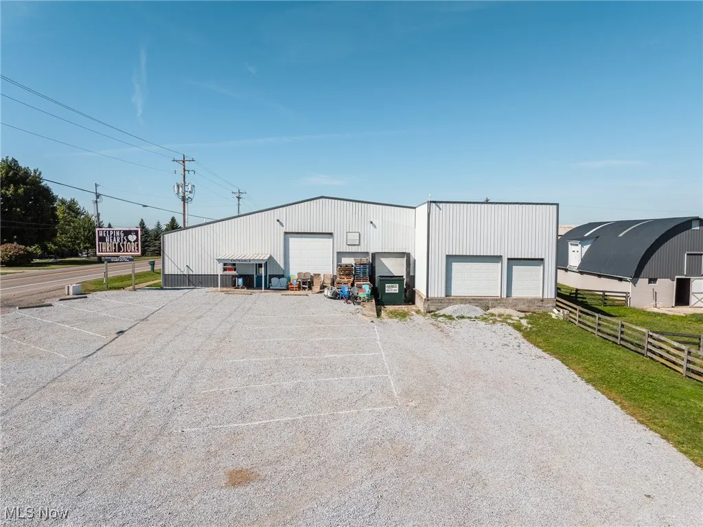 View of outdoor structure