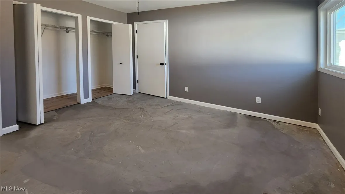 Master with double closets