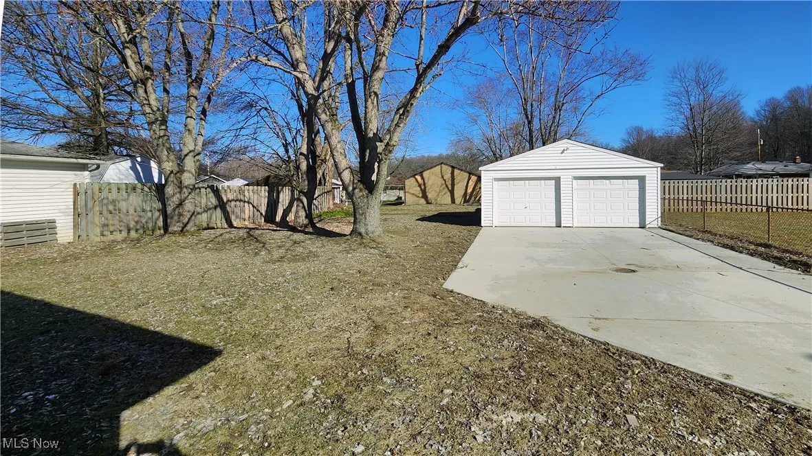 Large yard