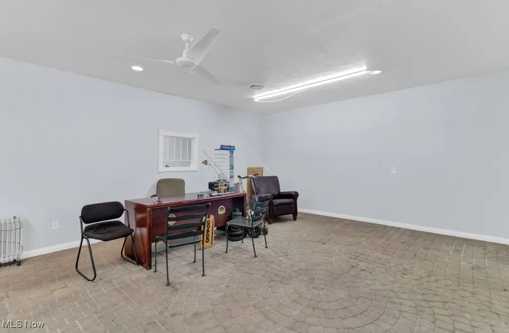 Office area of Showroom