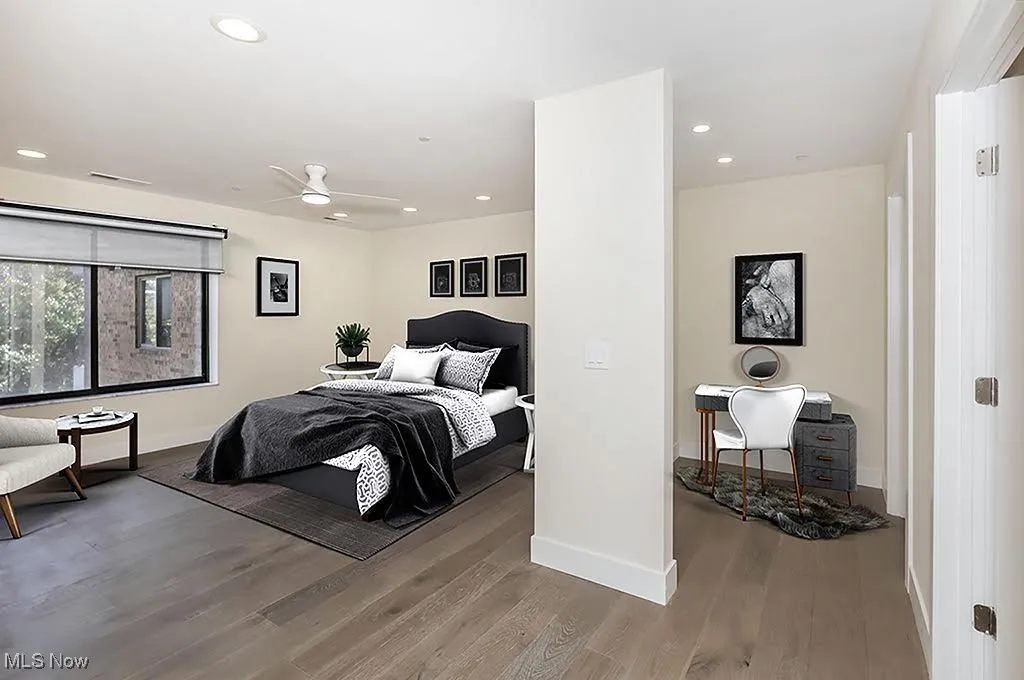 Incredibly large master suite with a bonus space, 2 huge walk-in closets, and 2 full bathrooms.