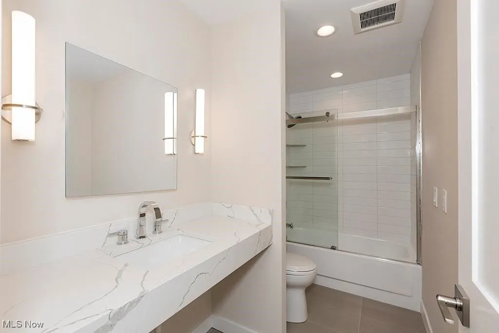 3rd full bathroom next to the second bedroom.