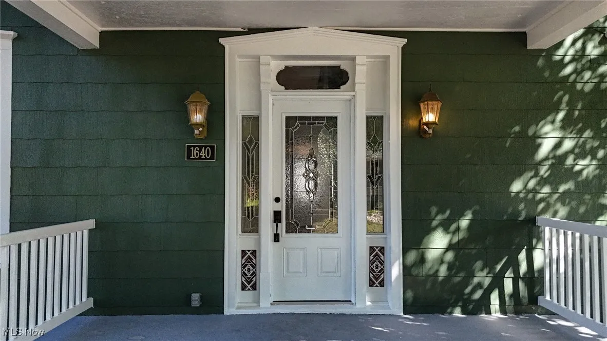 View of entrance to property