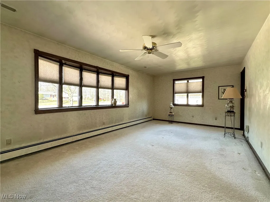With bay window