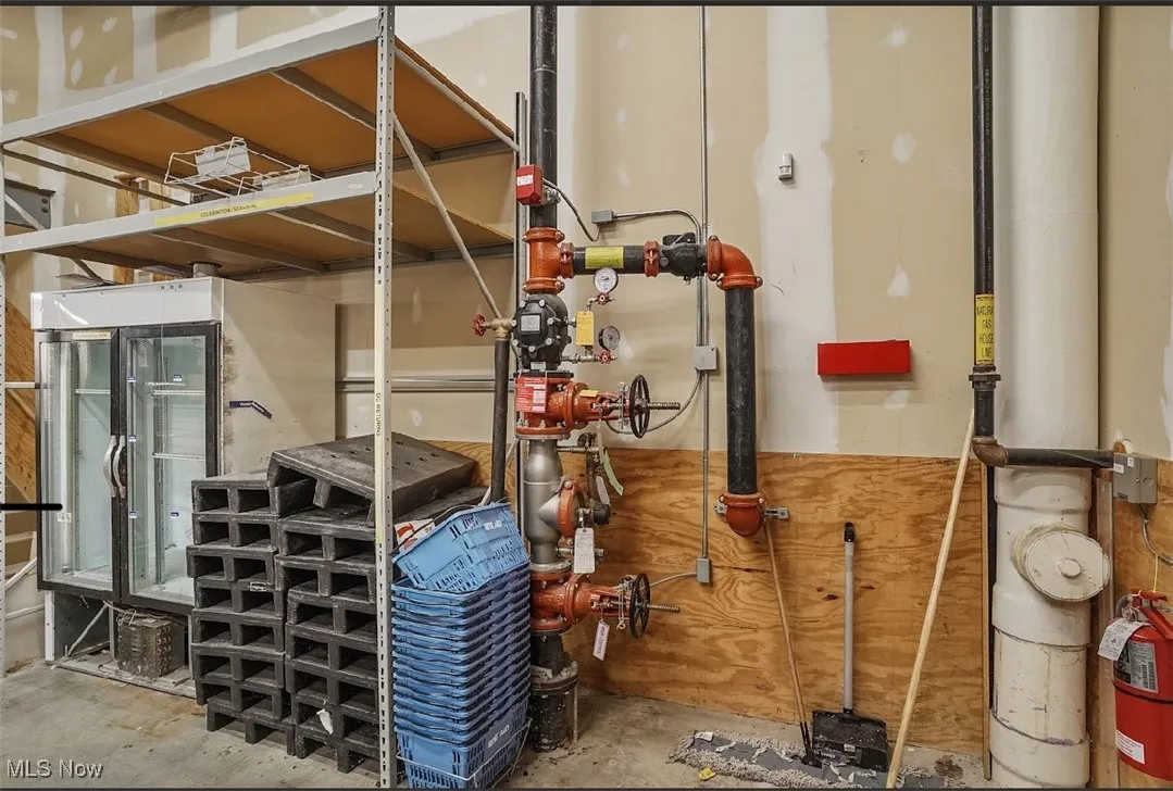 View of storage room