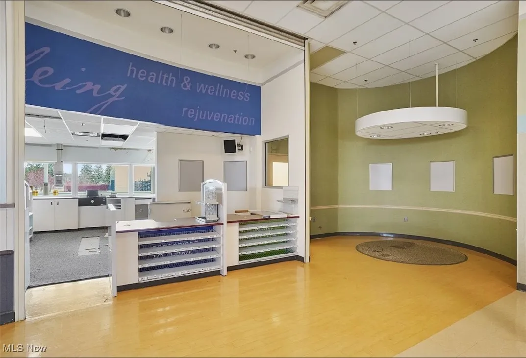 View of welcome area