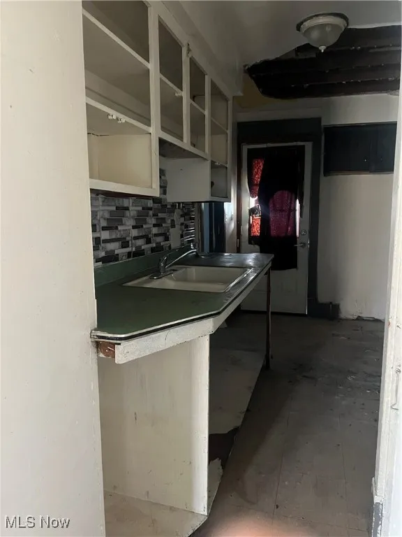Lower Duplex galley kitchen