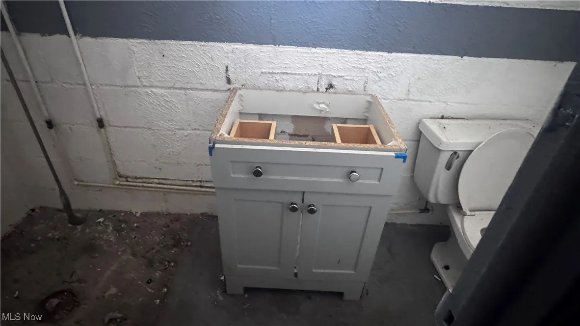 Bathroom in basement