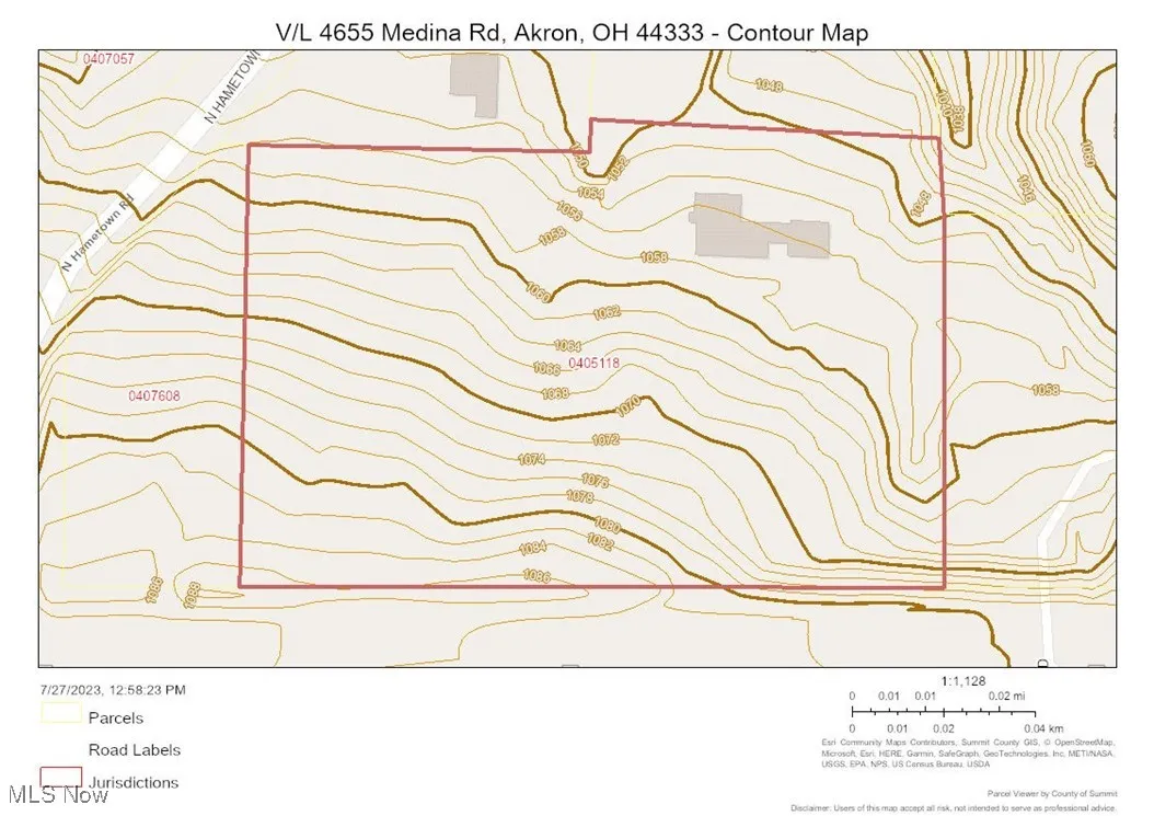 V/L 4655 Medina Road, Copley, Ohio 44321,MLS Now Listing ID