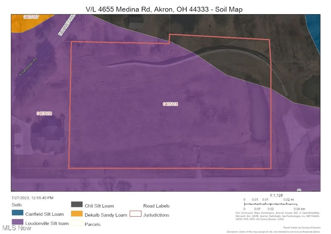 V/L 4655 Medina Road, Copley, Ohio 44321,MLS Now Listing ID