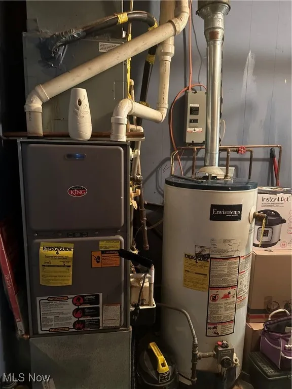 Utilities featuring water heater