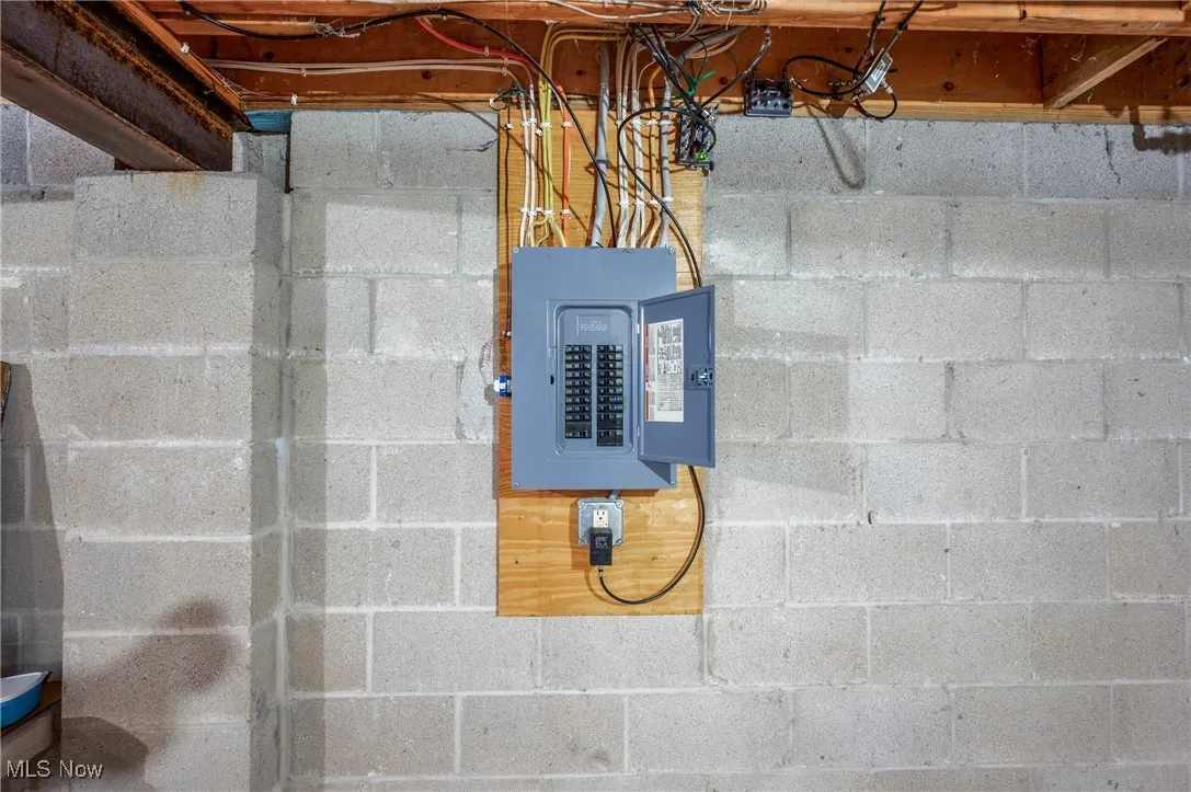 Utilities with electric panel