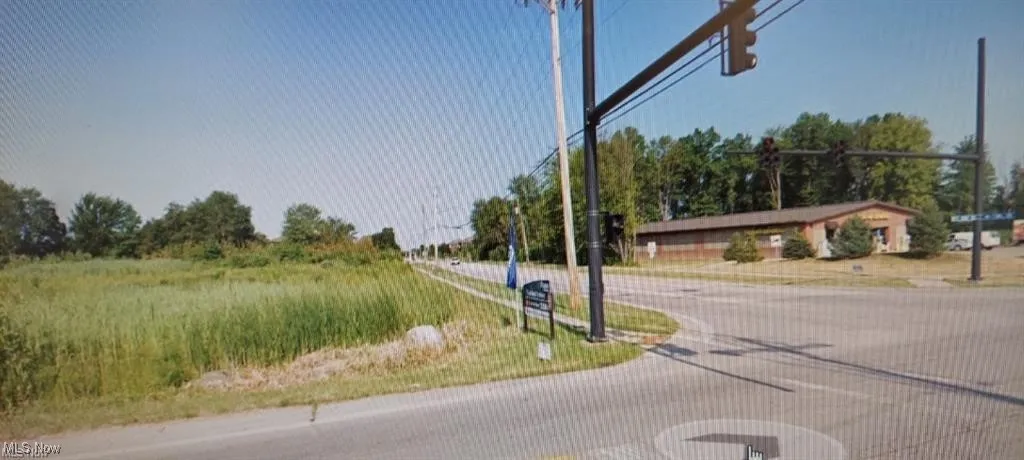 View of street with traffic lights