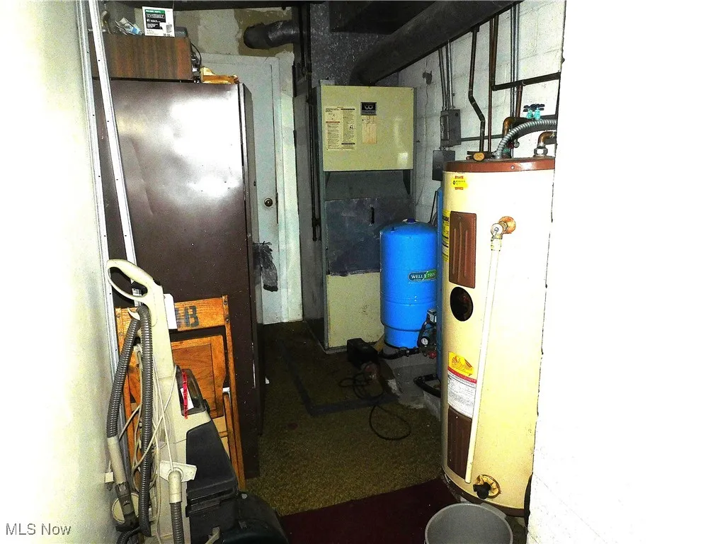 Utilities featuring water heater