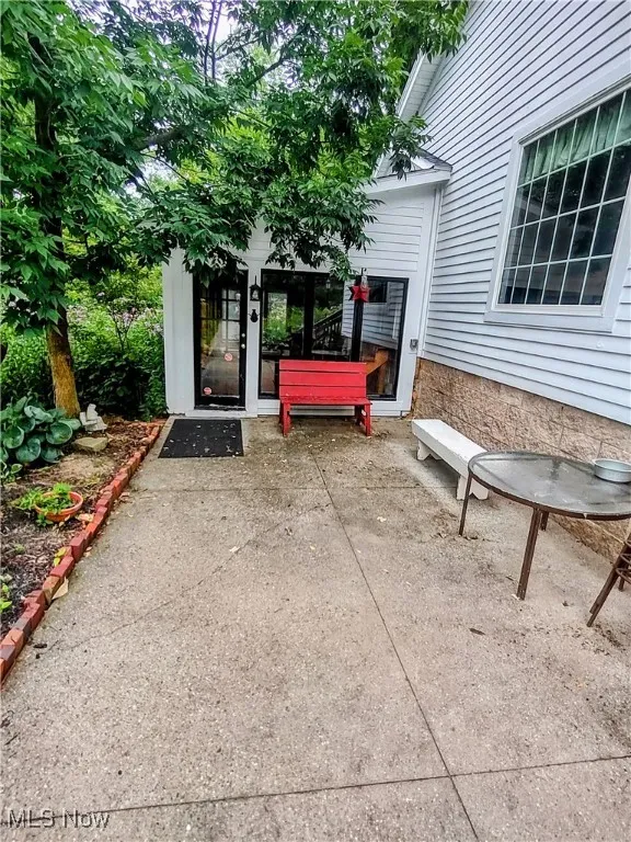 View of patio