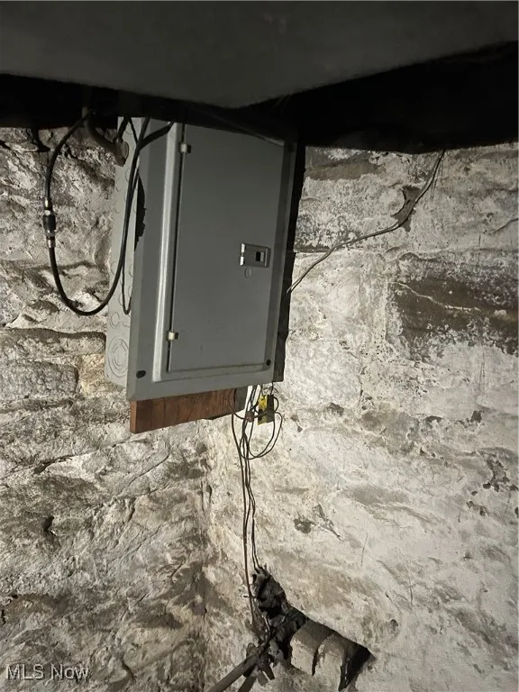 Utility room featuring electric panel
