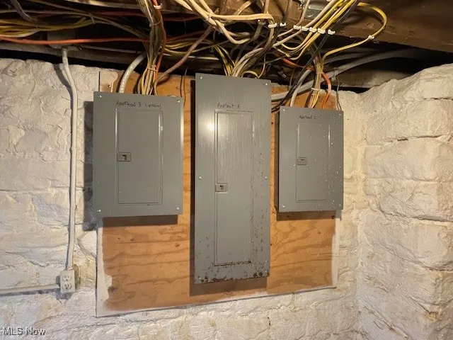 Utilities featuring electric panel